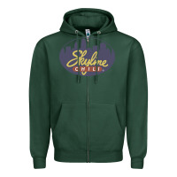 Sports Green Skyline Chili Resto Zipper Hoodie - artisFamous