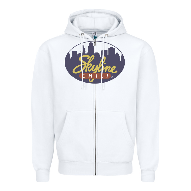 Skyline Chili Resto Zipper Hoodie by artisFamous | Teevron