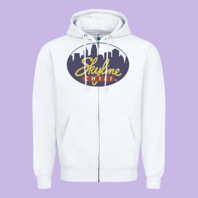 Skyline Chili Resto Zipper Hoodie Designed By Artisfamous