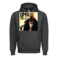 Charcoal Heather dmx Zipper Hoodie - artisFamous