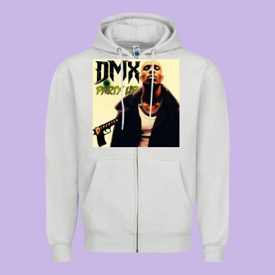 Dmx Zipper Hoodie Designed By Artisfamous