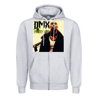 Heather Grey dmx Zipper Hoodie - artisFamous