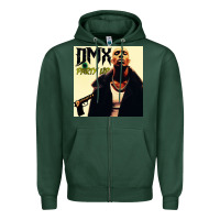Sports Green dmx Zipper Hoodie - artisFamous