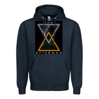 Navy coheed and cambria Zipper Hoodie - artisFamous