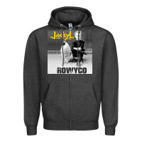 Charcoal Heather rowyco Zipper Hoodie - artisFamous
