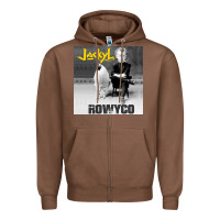 Chestnut rowyco Zipper Hoodie - artisFamous