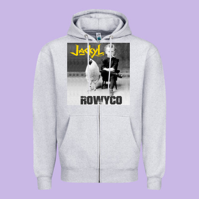 Rowyco Zipper Hoodie Designed By Artisfamous