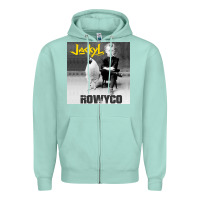 Seafoam rowyco Zipper Hoodie - artisFamous