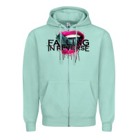 Seafoam falling in reverse ban drock Zipper Hoodie - artisFamous