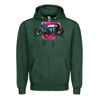 Sports Green falling in reverse ban drock Zipper Hoodie - artisFamous
