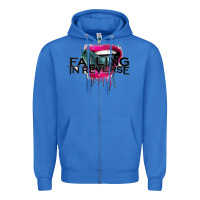 True Royal falling in reverse ban drock Zipper Hoodie - artisFamous