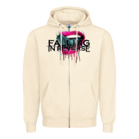 Sandshell falling in reverse ban drock Zipper Hoodie - artisFamous