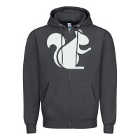 Smoke squirrel Zipper Hoodie - artisFamous