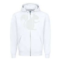White squirrel Zipper Hoodie - artisFamous