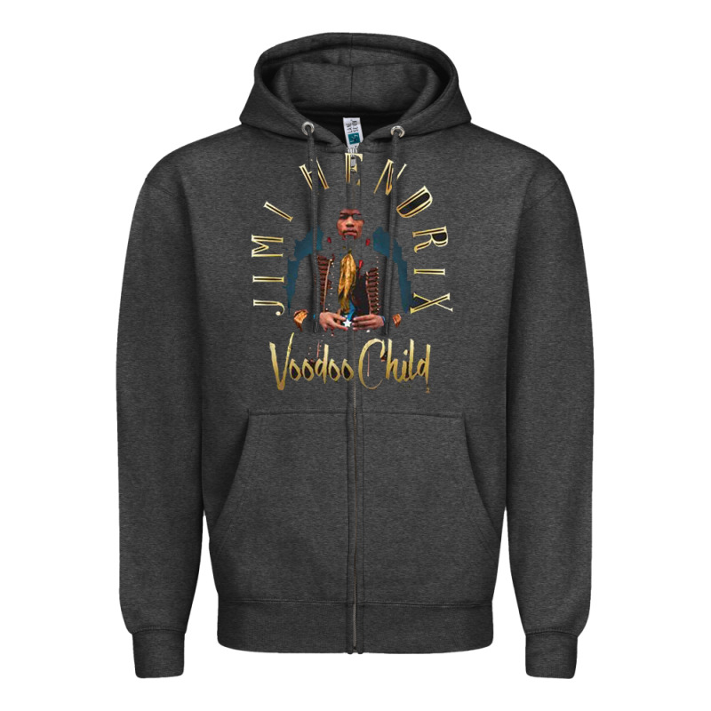 Jimi Hendrix Zipper Hoodie by artisFamous | Teevron