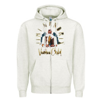 Oatmeal Heather jimi hendrix Zipper Hoodie - artisFamous