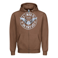 Chestnut linyrd skynyrd Zipper Hoodie - artisFamous