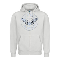 Dove Grey linyrd skynyrd Zipper Hoodie - artisFamous