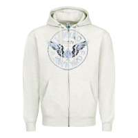 Oatmeal Heather linyrd skynyrd Zipper Hoodie - artisFamous