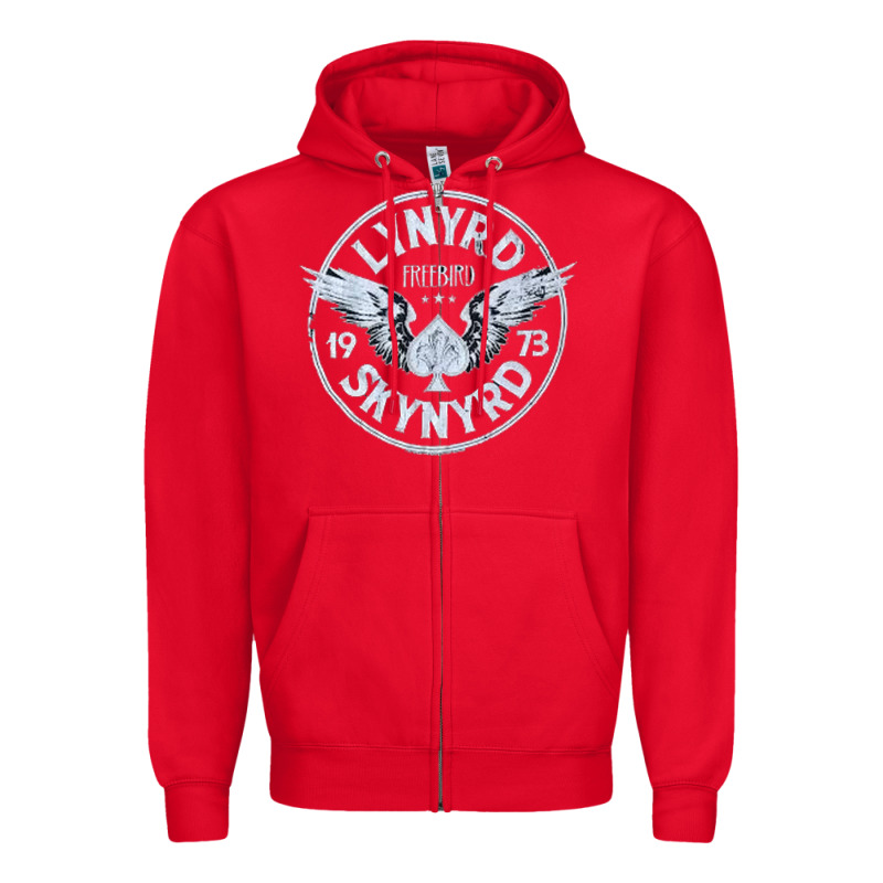 Linyrd Skynyrd Zipper Hoodie by artisFamous | Teevron