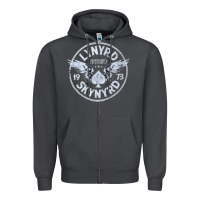 Smoke linyrd skynyrd Zipper Hoodie - artisFamous