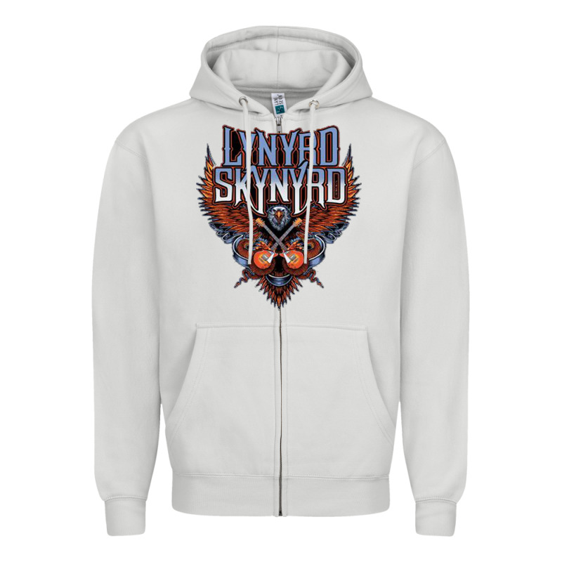 Linyrd Skynyrd Zipper Hoodie by artisFamous | Teevron