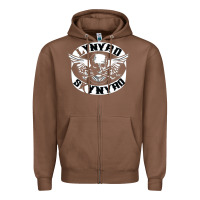 Chestnut linyrd skynyrd Zipper Hoodie - artisFamous