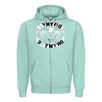 Seafoam linyrd skynyrd Zipper Hoodie - artisFamous