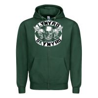 Sports Green linyrd skynyrd Zipper Hoodie - artisFamous