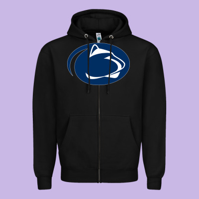 Nittany Lions Zipper Hoodie Designed By Artisfamous