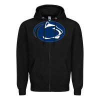 Black nittany lions Zipper Hoodie - artisFamous