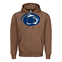Chestnut nittany lions Zipper Hoodie - artisFamous
