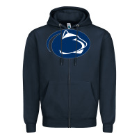 Navy nittany lions Zipper Hoodie - artisFamous