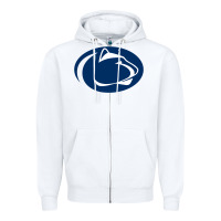 White nittany lions Zipper Hoodie - artisFamous