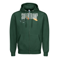Sports Green supertramp Zipper Hoodie - artisFamous