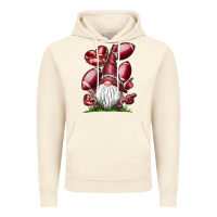 Vintage Artic American Football Gnome Vintage Hoodie - CowhideDigitalArt