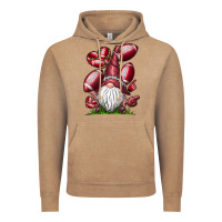 American Football Gnome Vintage Hoodie | Teevron