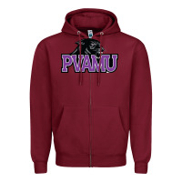 Burgundy prairie view a&m panthers and lady panthers Zipper Hoodie - artisFamous