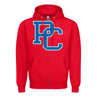 Red presbyterian Zipper Hoodie - artisFamous
