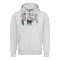 Dove Grey shenandoah Zipper Hoodie - artisFamous