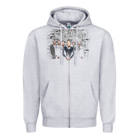 Heather Grey shenandoah Zipper Hoodie - artisFamous