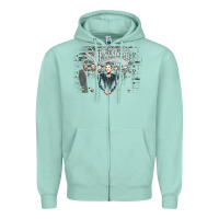 Seafoam shenandoah Zipper Hoodie - artisFamous