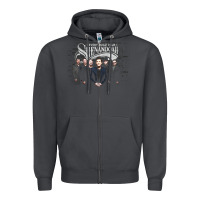 Smoke shenandoah Zipper Hoodie - artisFamous