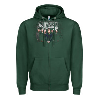 Sports Green shenandoah Zipper Hoodie - artisFamous