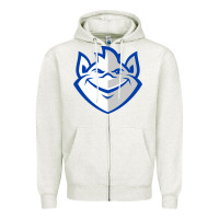 Oatmeal Heather saint louis billikens Zipper Hoodie - artisFamous