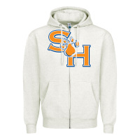 Oatmeal Heather sam houston state bearkats Zipper Hoodie - artisFamous