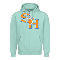 Seafoam sam houston state bearkats Zipper Hoodie - artisFamous