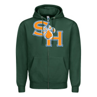 Sports Green sam houston state bearkats Zipper Hoodie - artisFamous