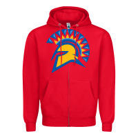 Red san jose state spartans Zipper Hoodie - artisFamous