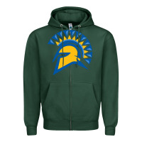 Sports Green san jose state spartans Zipper Hoodie - artisFamous
